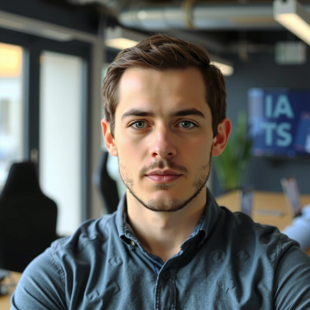 Retrato de Miguel Torres, desarrollador web